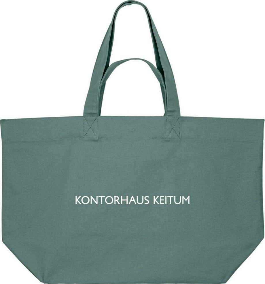 Canvas Shopper Bag in verschiedenen Farben mit Logo