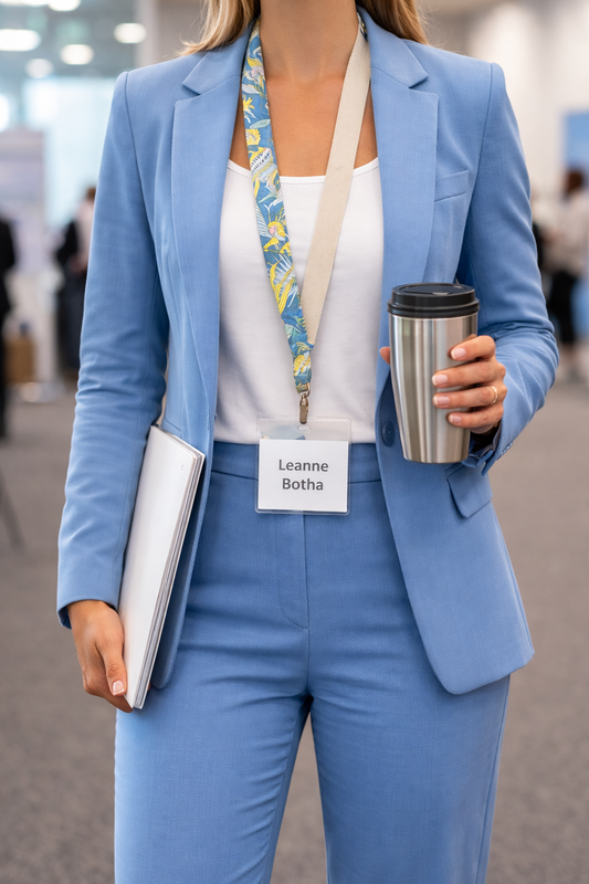 Lanyard aus Baumwolle mit Print und Logo nach Wunsch – einseitig bedruckt