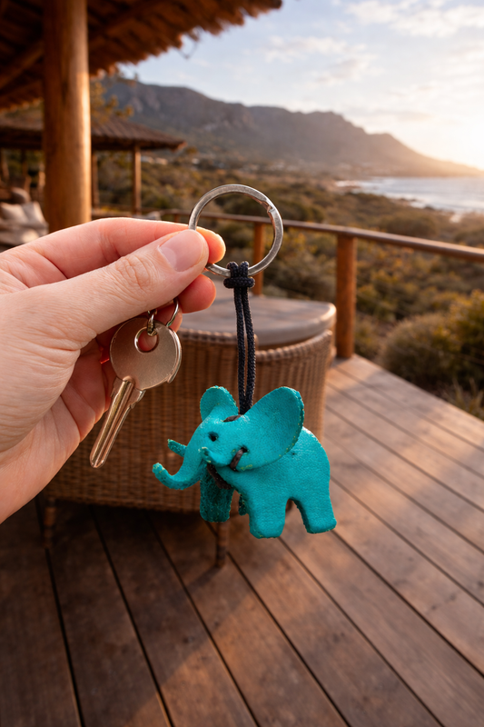 Baby Elephant Keyring in verschiedenen Farben