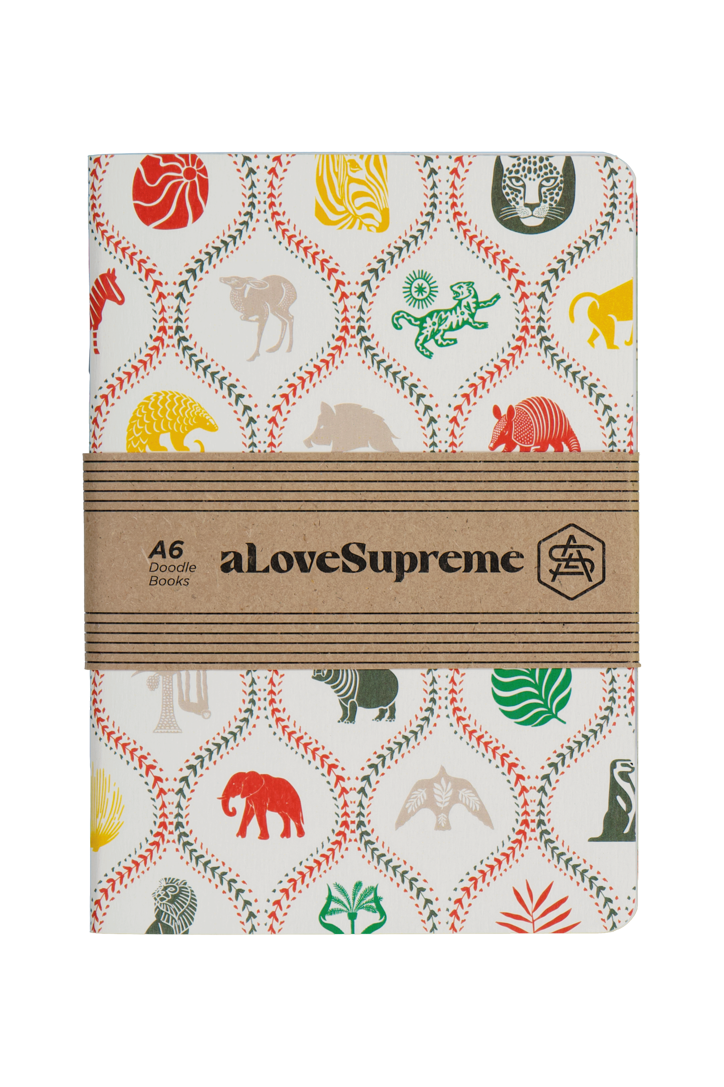 A6 Notizbuch (Blank) 2er Set – Africa Design