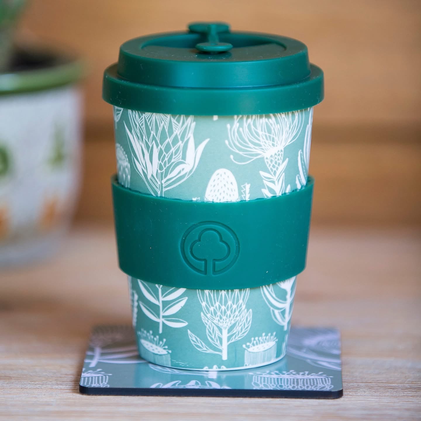 Eco Coffee Cup – verschiedene Muster, mit Logo möglich