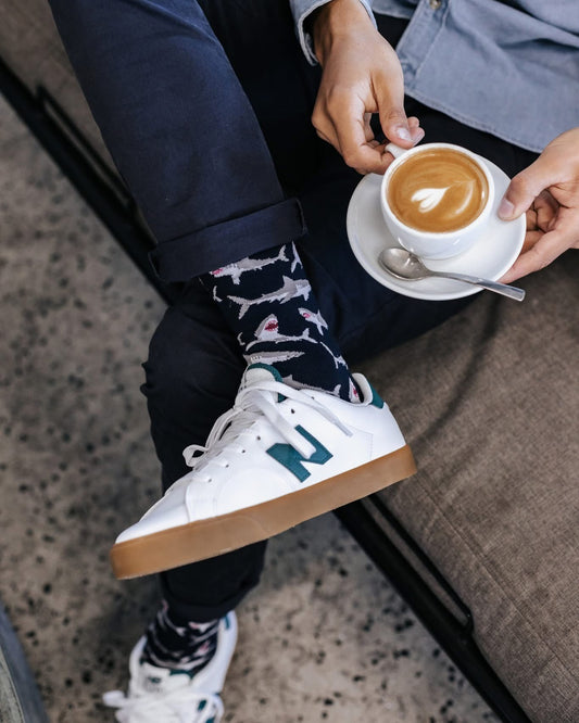 Branded Socks Bamboo or Cotton – FOR EVERY PAIR YOU BUY, WE GIVE A PAIR OF SCHOOL SOCKS TO A CHILD IN NEED