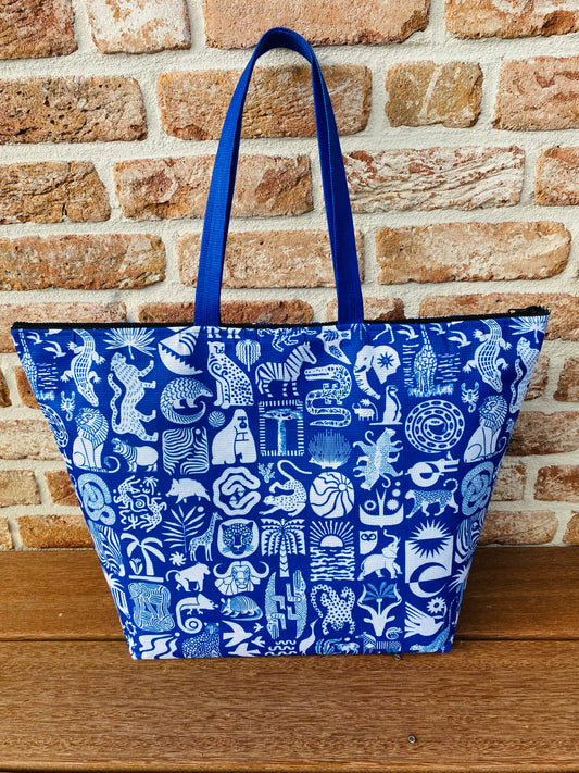 Shopper aus recycelten Plastikflaschen Africa Untamed – limited edition