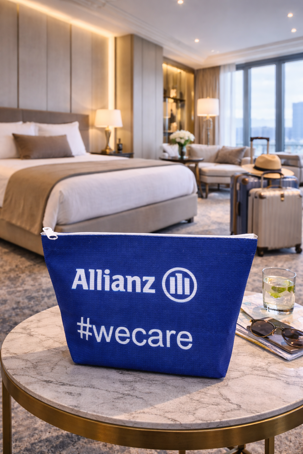 WeCare Kit aus recycelten Plastikflaschen – in eurem Design