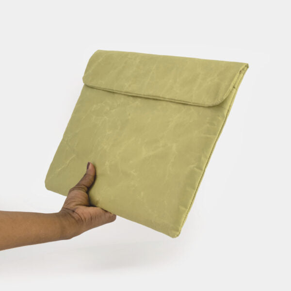 Recycled Cement Paper Laptop Olive – verschiedene Größen