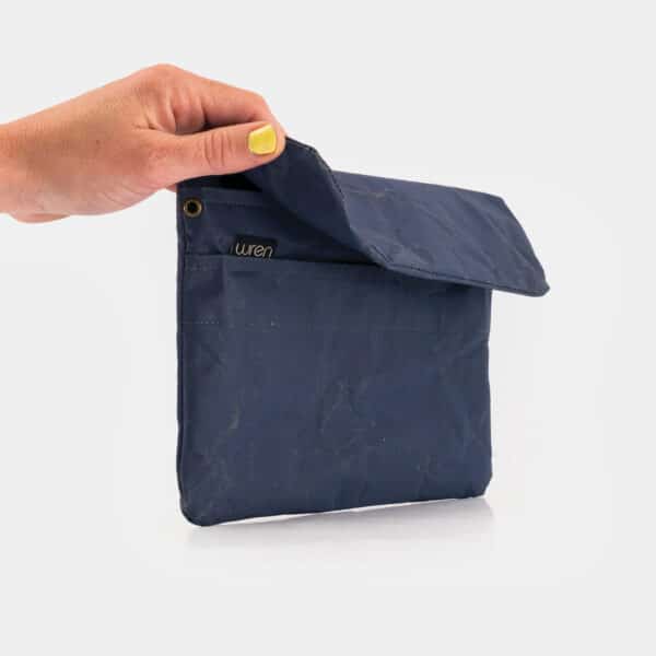 Recycled Cement Paper Mini Sleeve Deep Blue