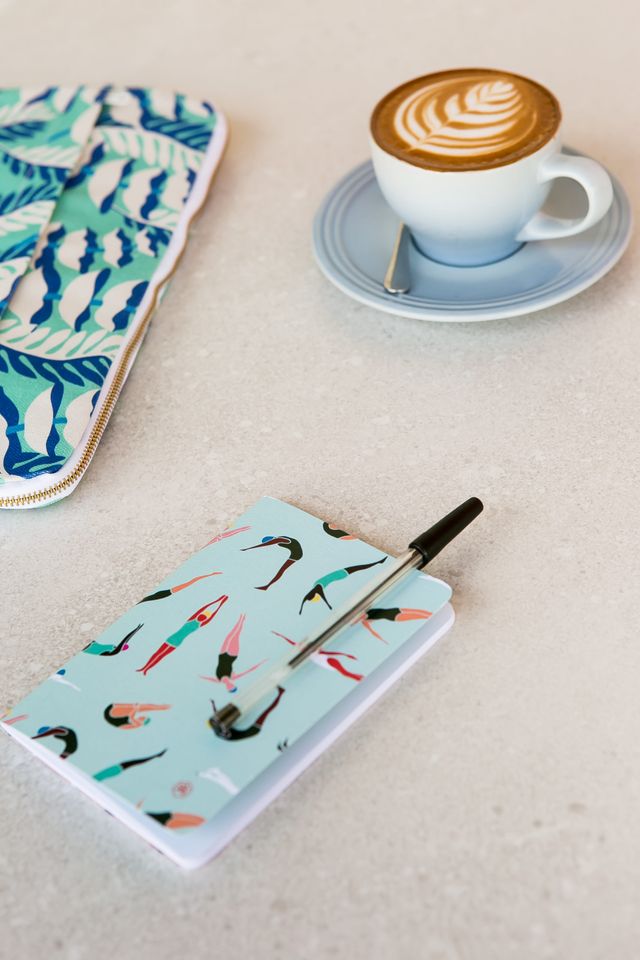 A6 Notizbuch (Blank) 2er Set – verschiedene Muster