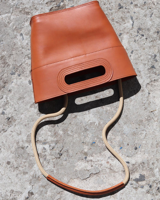 All Day Tasche - Tan mit Seilhenkel