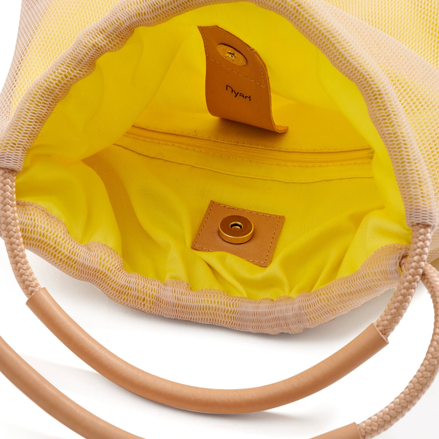 Moire Tasche – Yellow