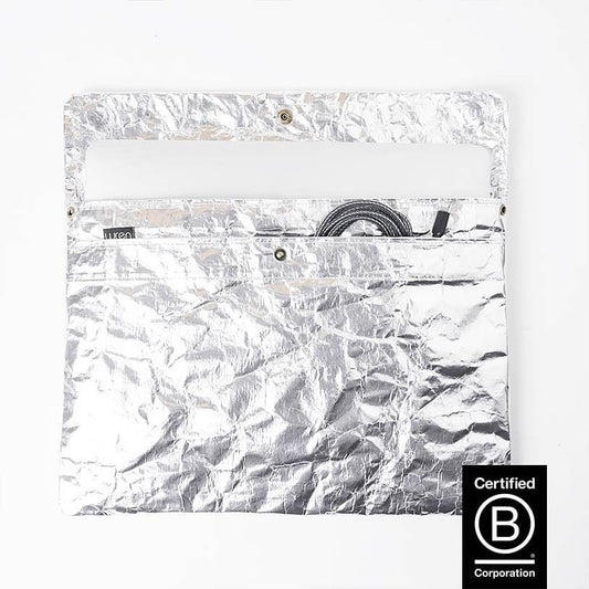 Recycled Cement Paper Laptop Sleeve Silver – verschiedene Größen