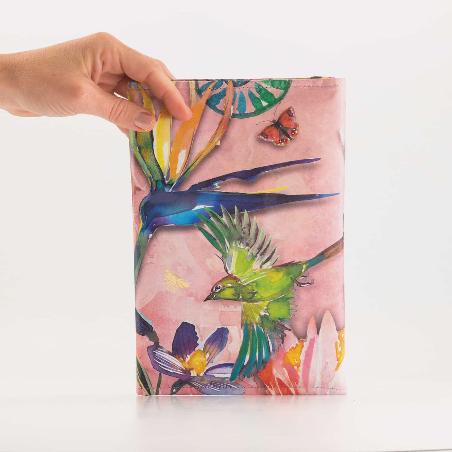 Recycled Paper Notebook Organiser Botanical