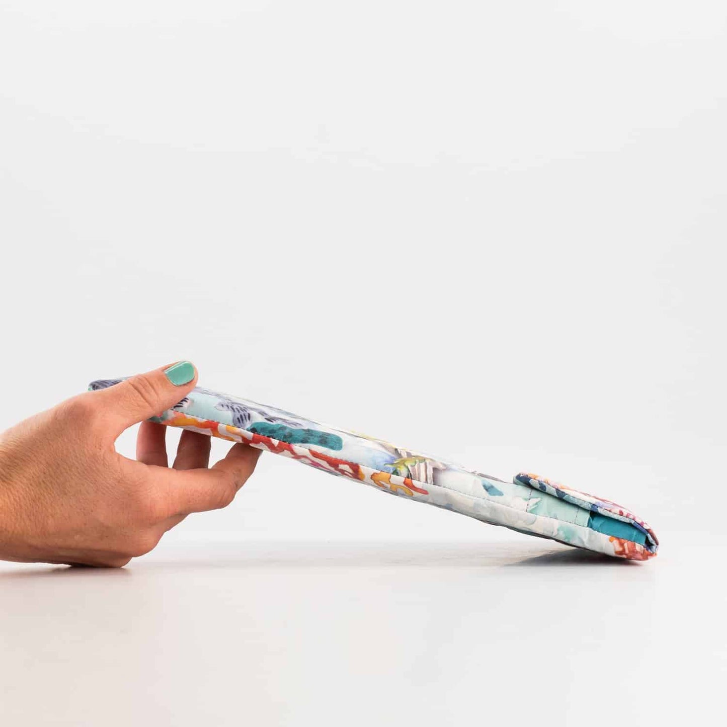 Recycled Cement Paper iPad oder Tablet Sleeve Ocean