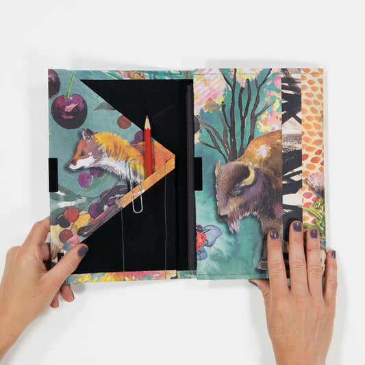 Recycled Paper Notebook A5 Organiser Wilderness