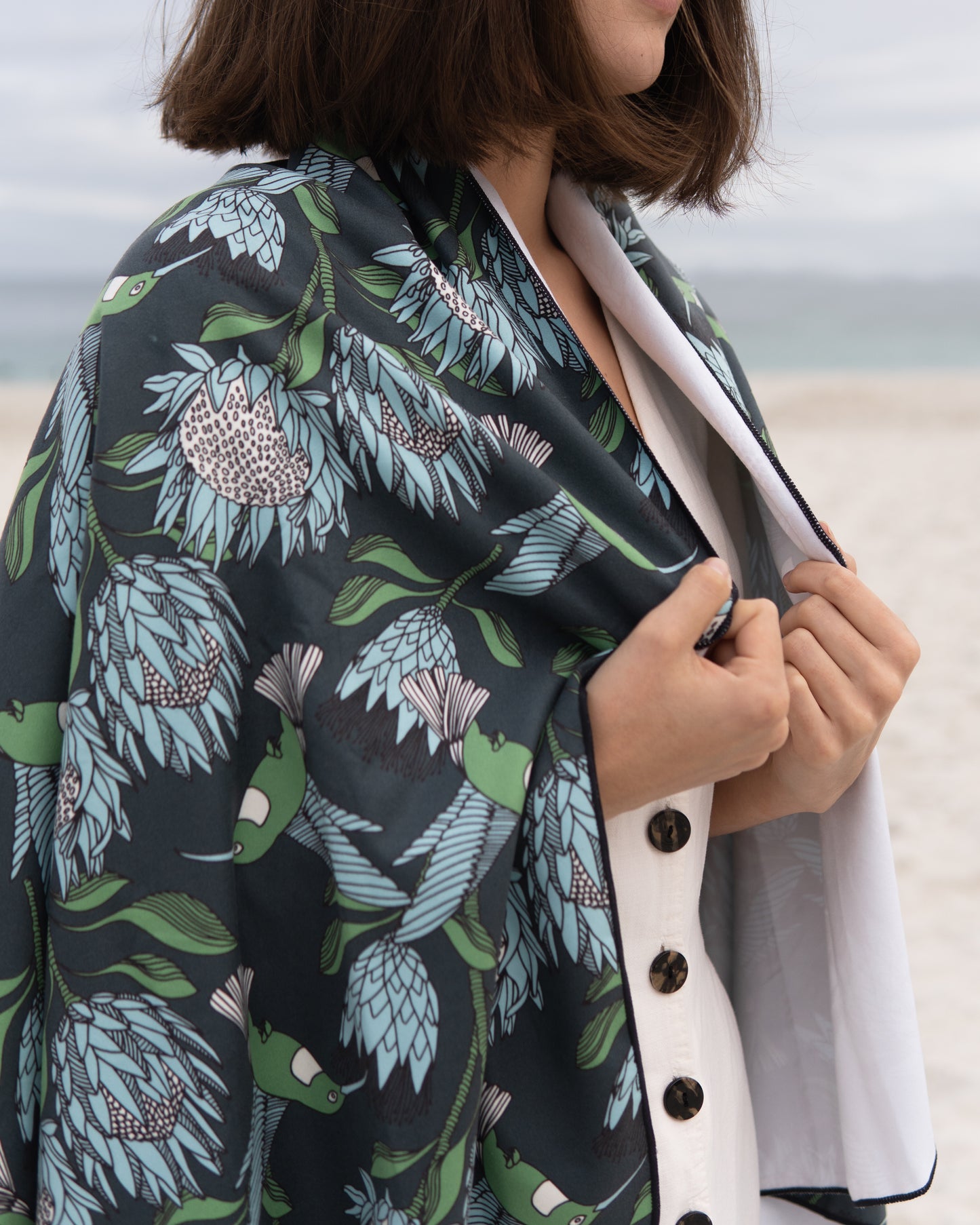 Handtücher Microfleece – verschiedene Muster, auf Wunsch mit Logo gestickt oder als Label