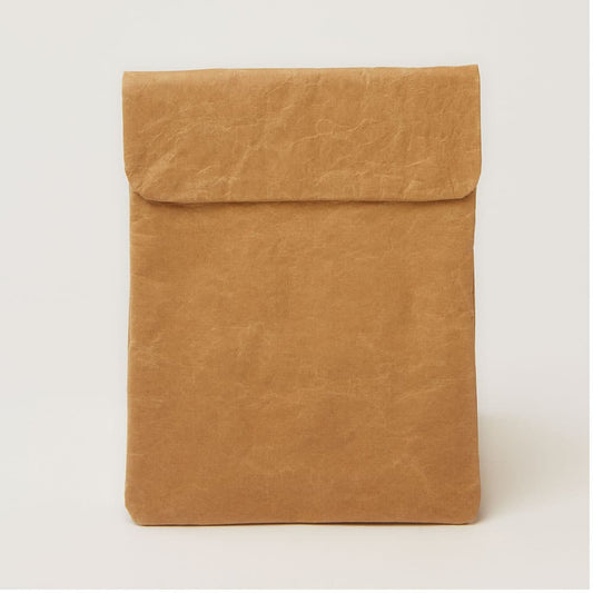 Recycled Cement Paper iPad oder Tablet Sleeve Natural