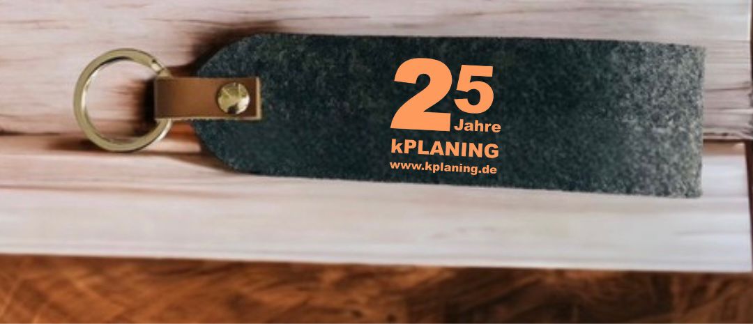 Eco-Filz Schlüsselanhänger aus recycelten Plastikflaschen mit Logo