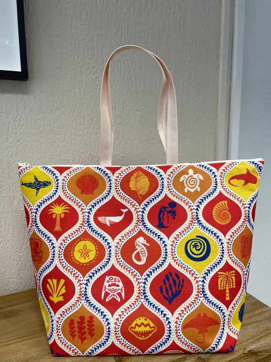 Shopper aus recycelten Plastikflaschen Uni oder mit Print nach Wunsch – zwei Größen