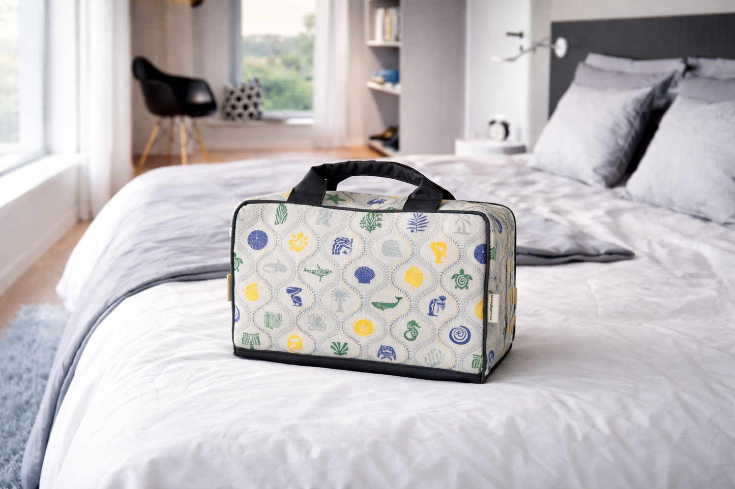 Toiletry Bag Africa Deep Sea Sand