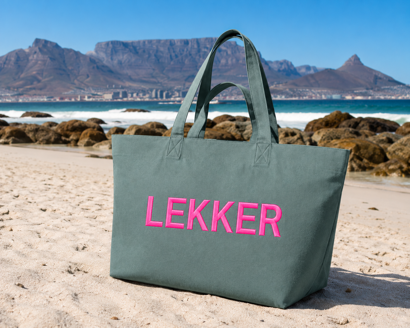 Canvas Shopper Bag in verschiedenen Farben mit Logo