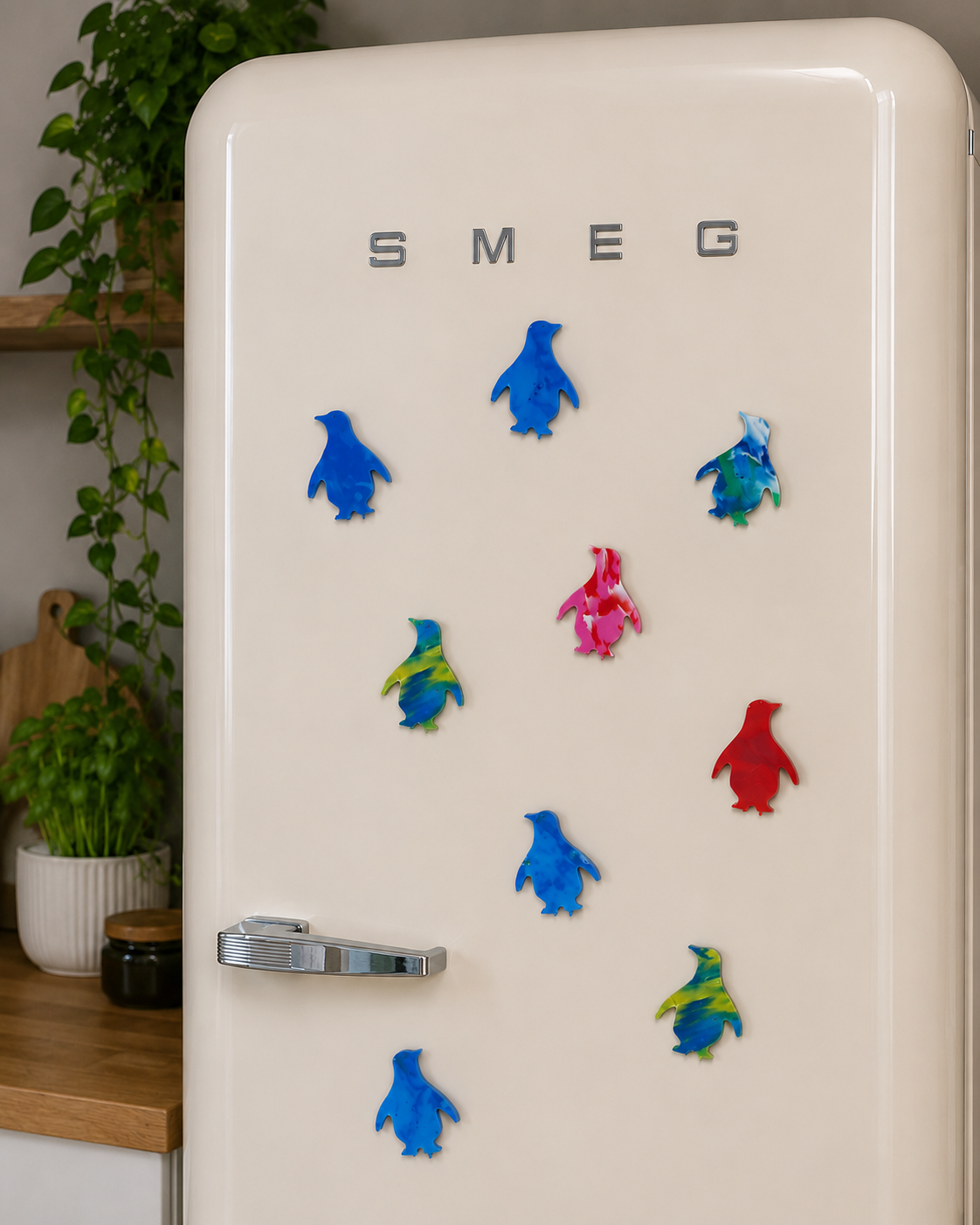 Magnets Made from Recycled Plastic Waste – verschiedene Motive