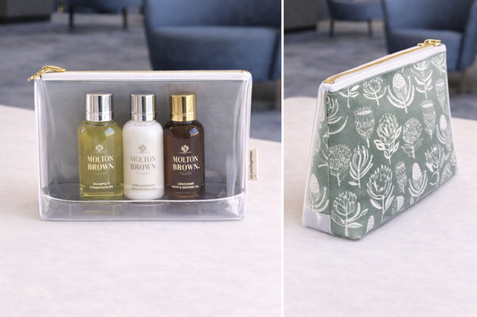 "Ready to Travel Bag" für Flüssigkeiten – Print nach Wunsch