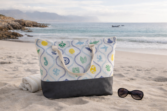 Beach oder Shopping Bag / Africa Deep Sea Sand
