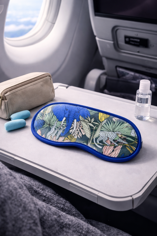 Schlafmaske für Reisen – weich & lichtundurchlässig in eurer CI