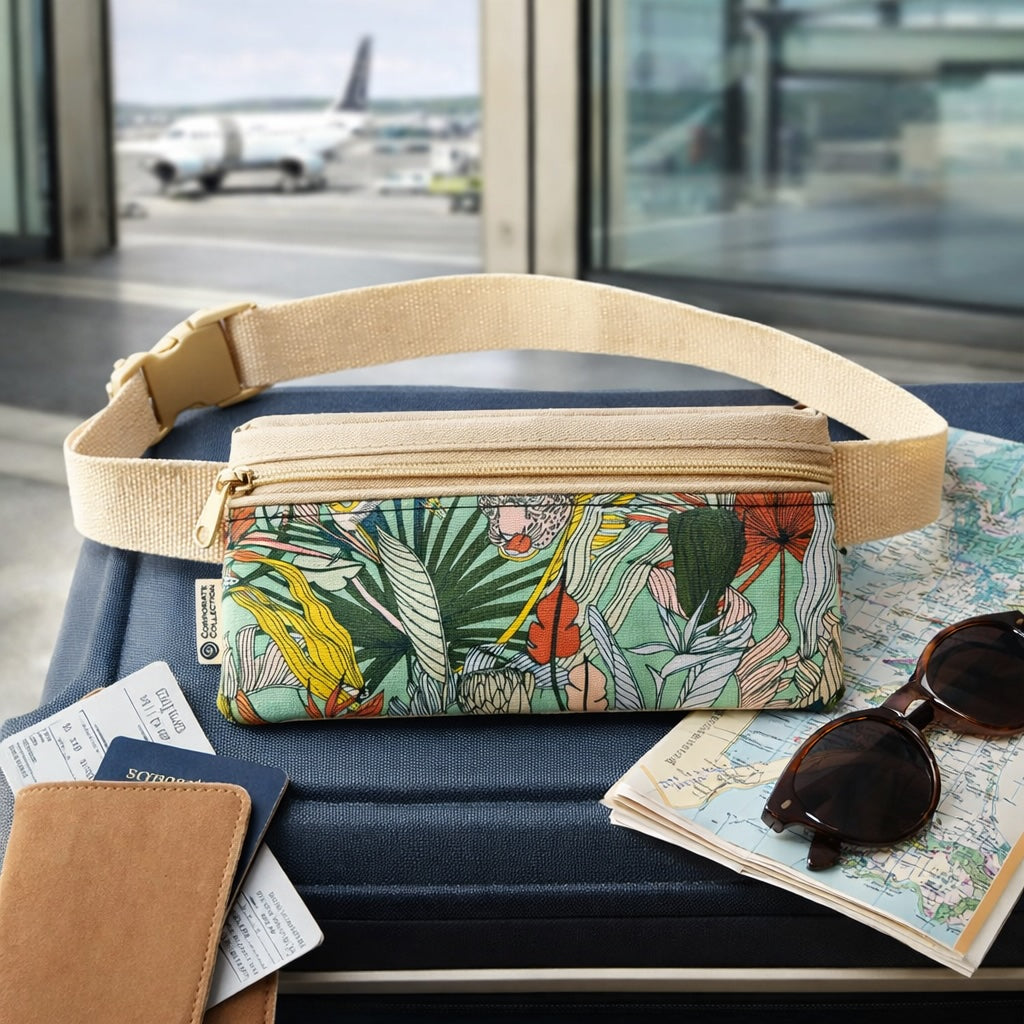 Gürteltasche Canvas mit Print und Design nach Wunsch/CI plus Logo