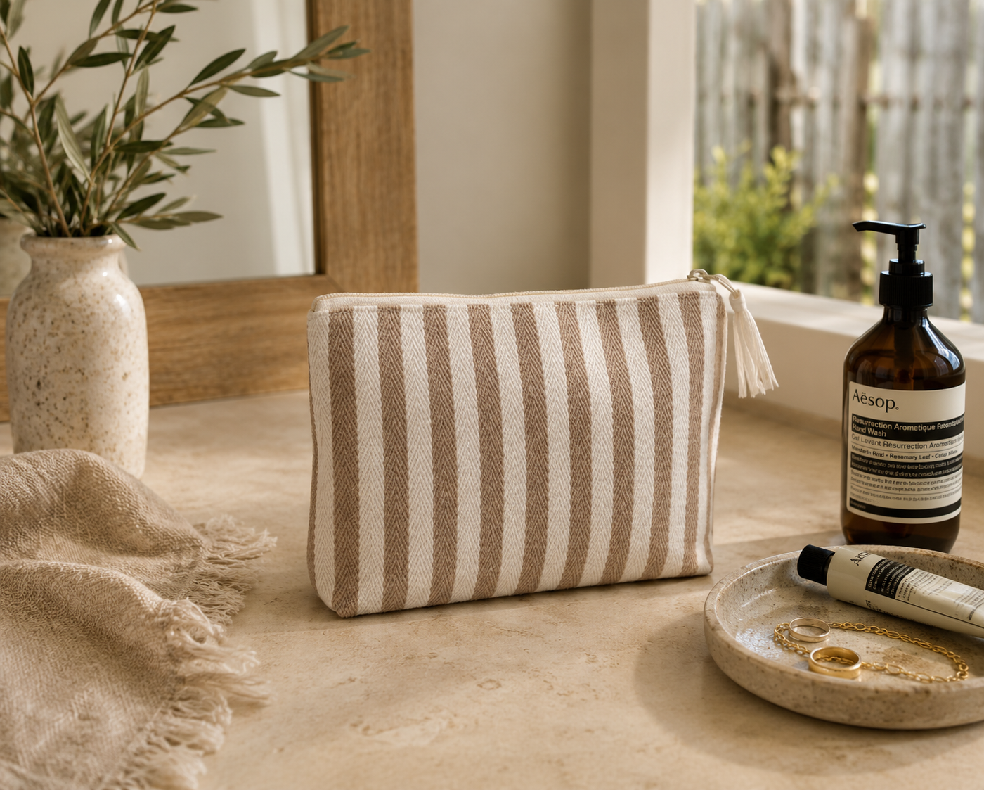 All Purpose Taschen mit Streifen – Branding Optionen auf Anfrage