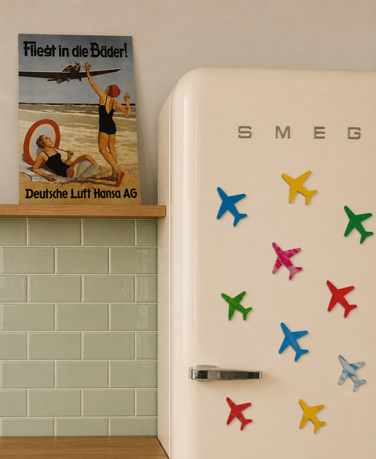Magnets Made from Recycled Plastic Waste – verschiedene Motive