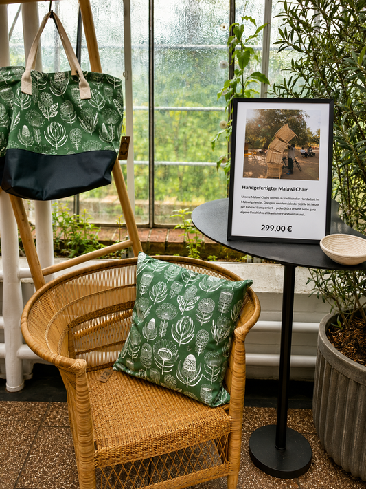 Handgefertigter Malawi Chair