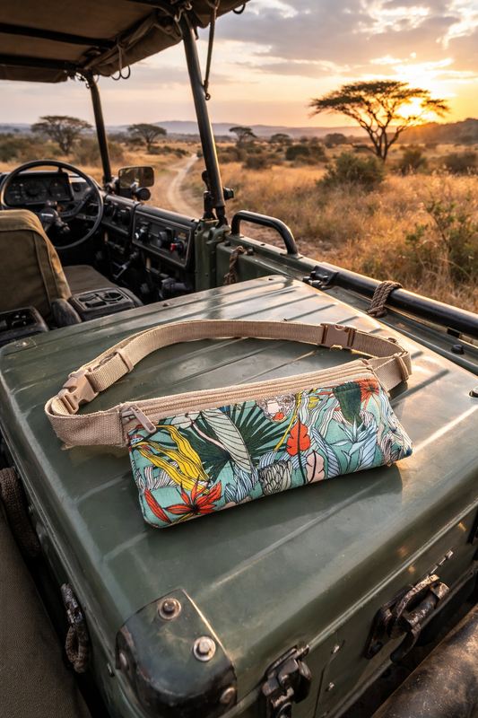 Gürteltasche Canvas mit Print und Design nach Wunsch/CI plus Logo