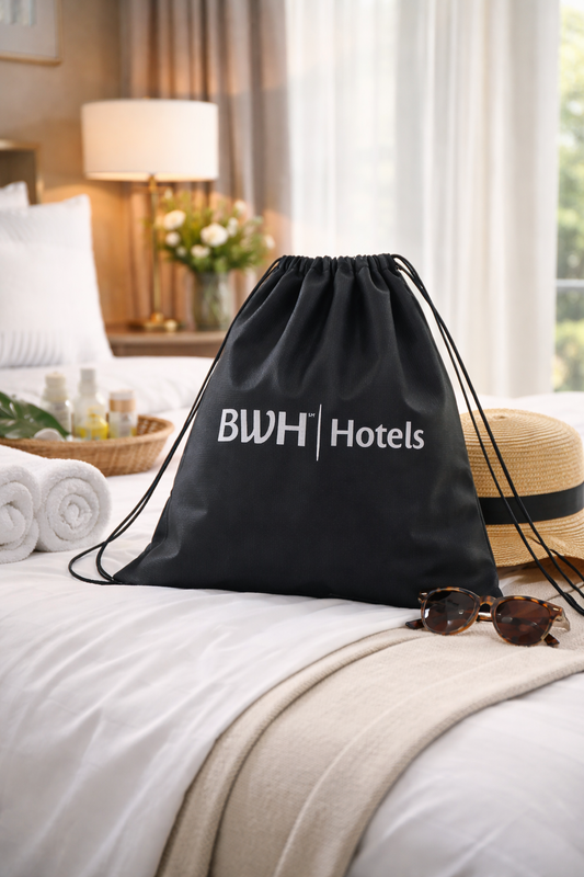 Schuh-Beutel oder Wäschesack aus recycelten Plastikflaschen – verschiedene Prints und Größen