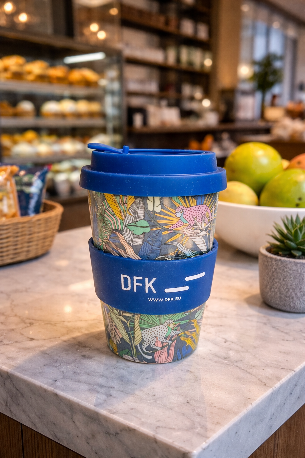 Eco Coffee Cup – verschiedene Muster, mit Logo möglich