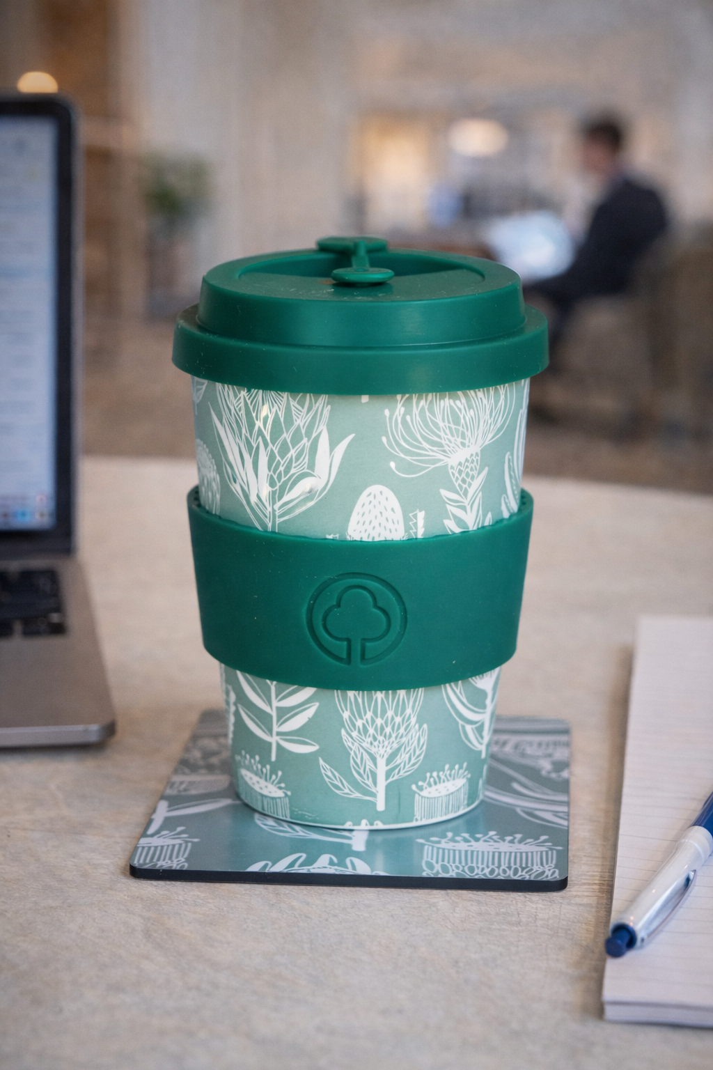 Eco Coffee Cup – verschiedene Muster, mit Logo möglich