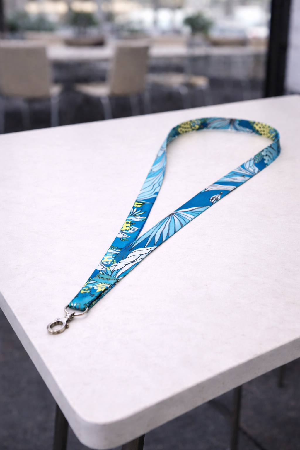 Lanyard aus Baumwolle mit Print und Logo nach Wunsch – beidseitig bedruckt