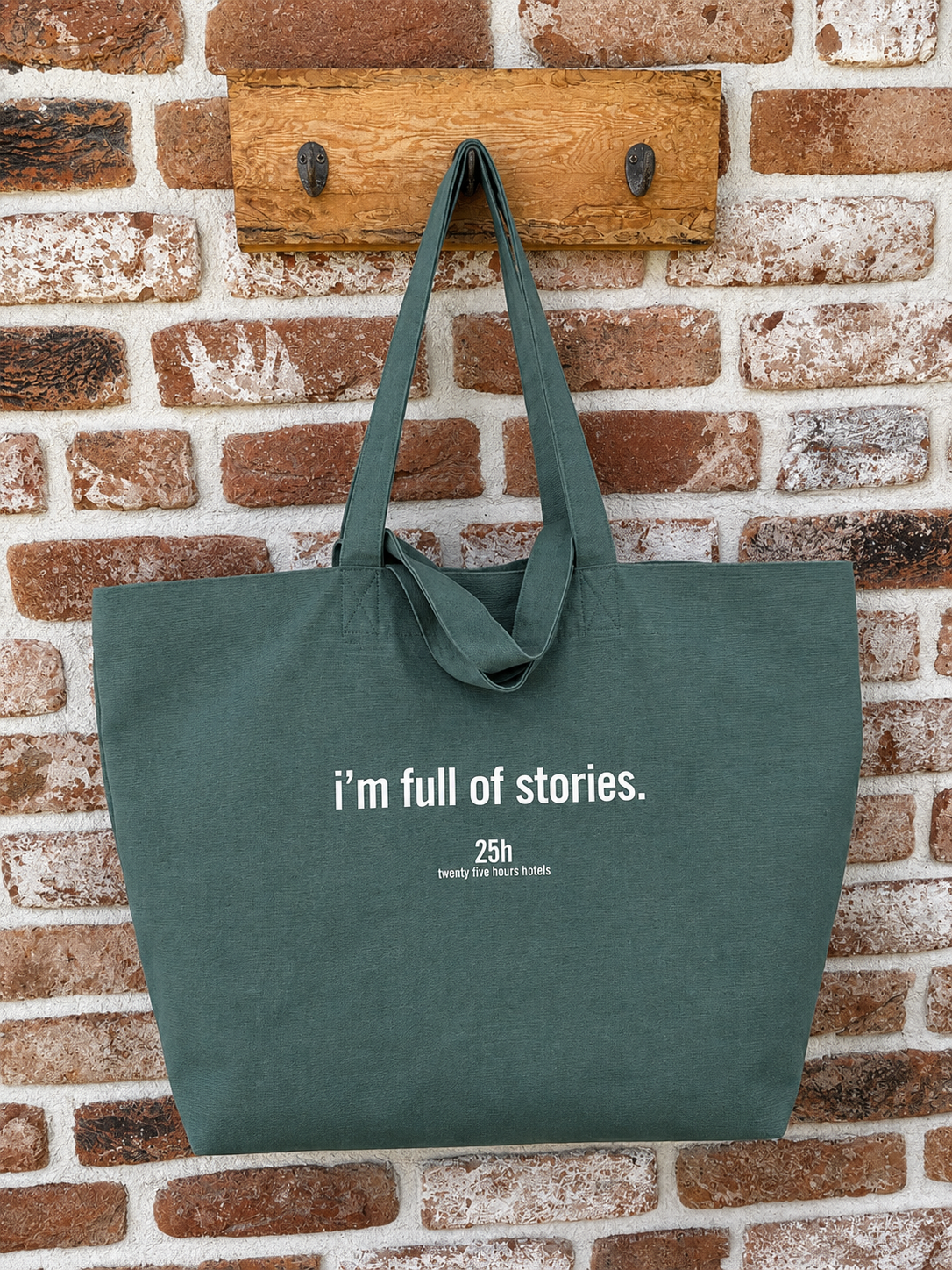Canvas Shopper Bag in verschiedenen Farben mit Logo