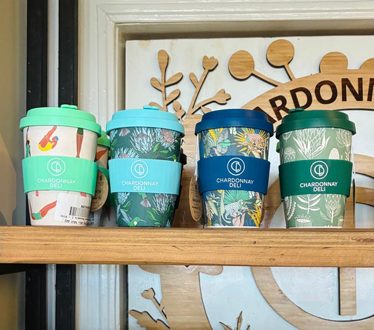 Eco Coffee Cup – verschiedene Muster, mit Logo möglich