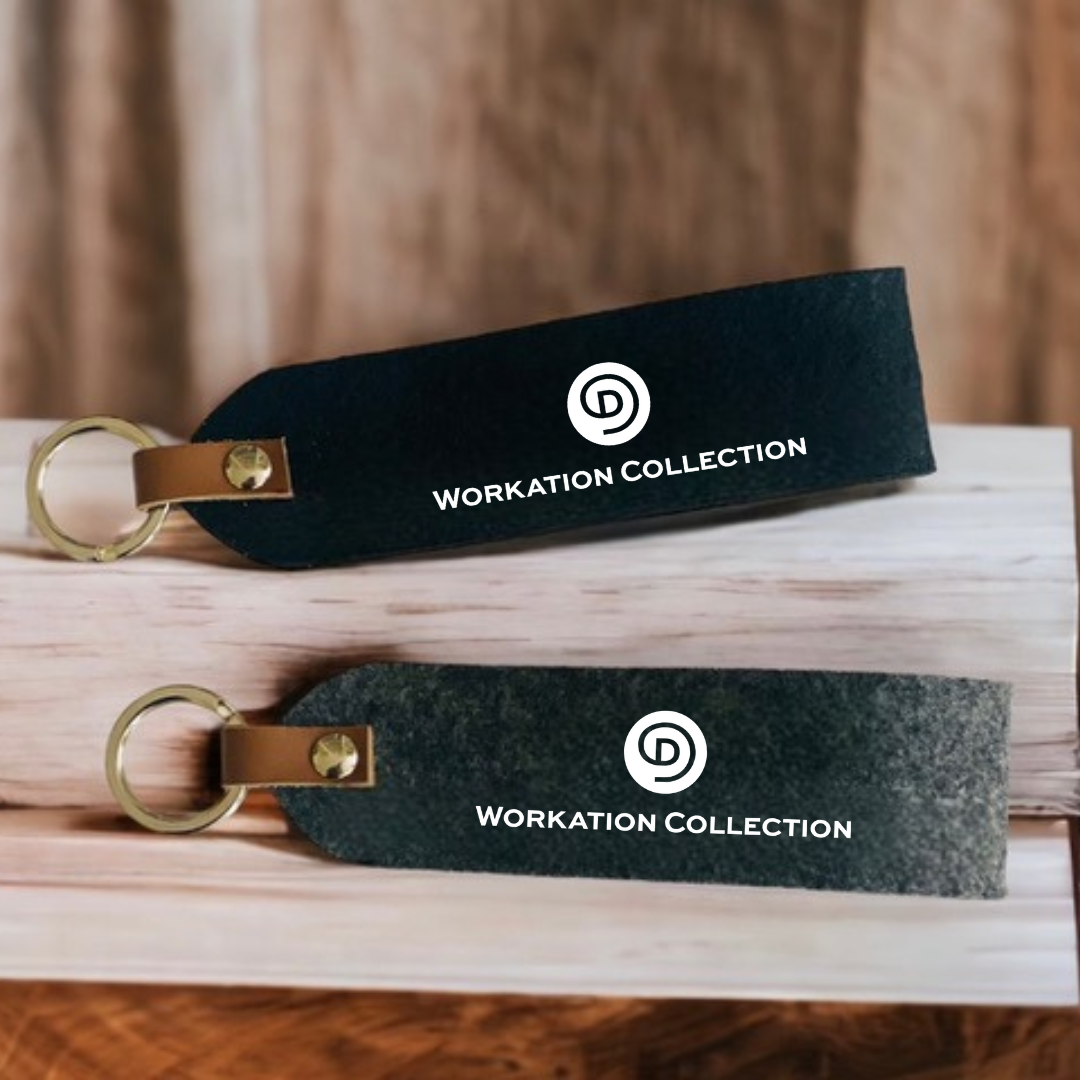 Eco-Filz Schlüsselanhänger aus recycelten Plastikflaschen mit Logo