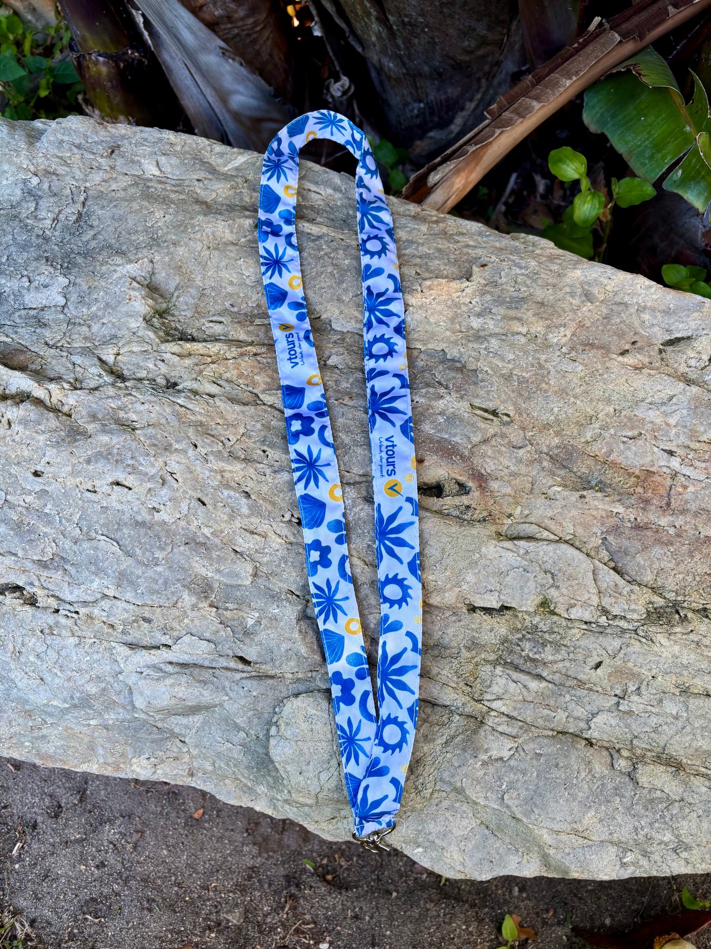 Lanyard aus recyceltem Polyester mit Print und Logo nach Wunsch