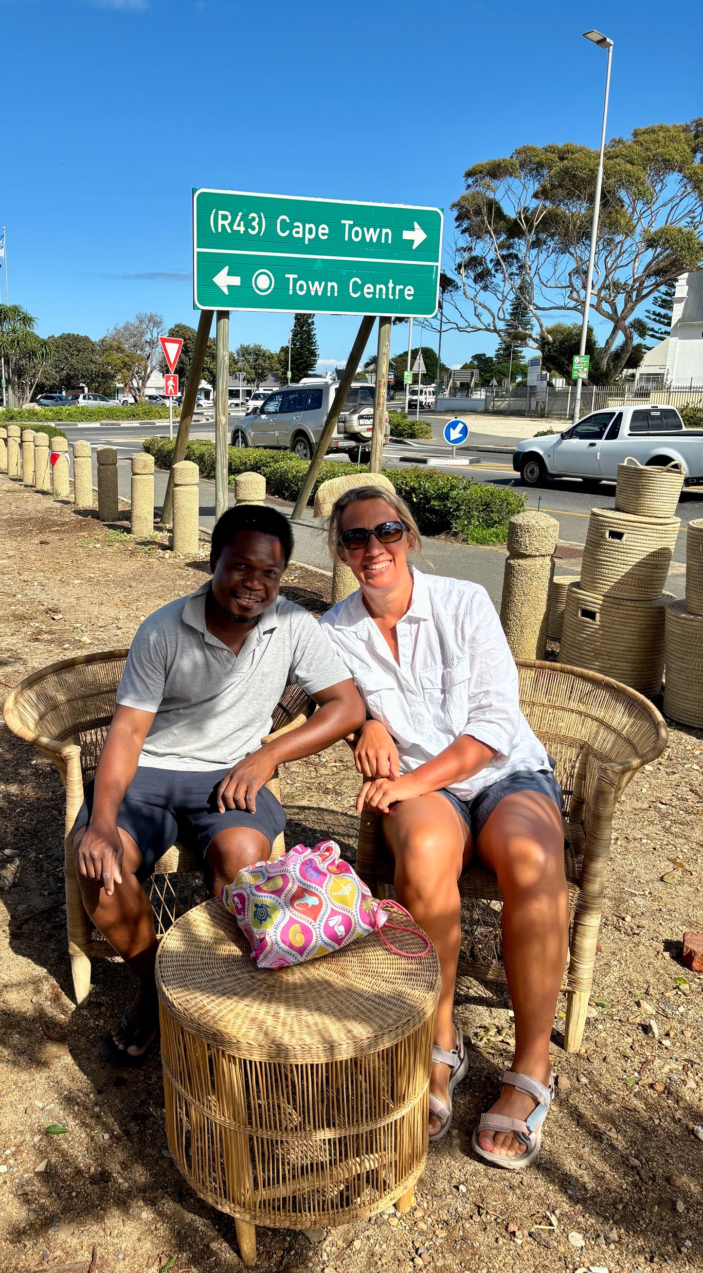 Handgefertigter Malawi Chair