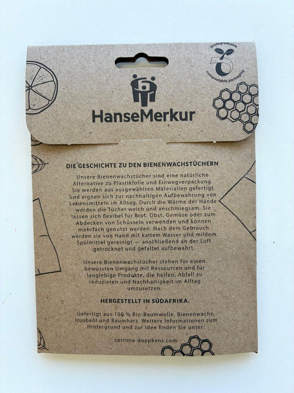 Bienenwachstuch – reusable.sustainable.customized