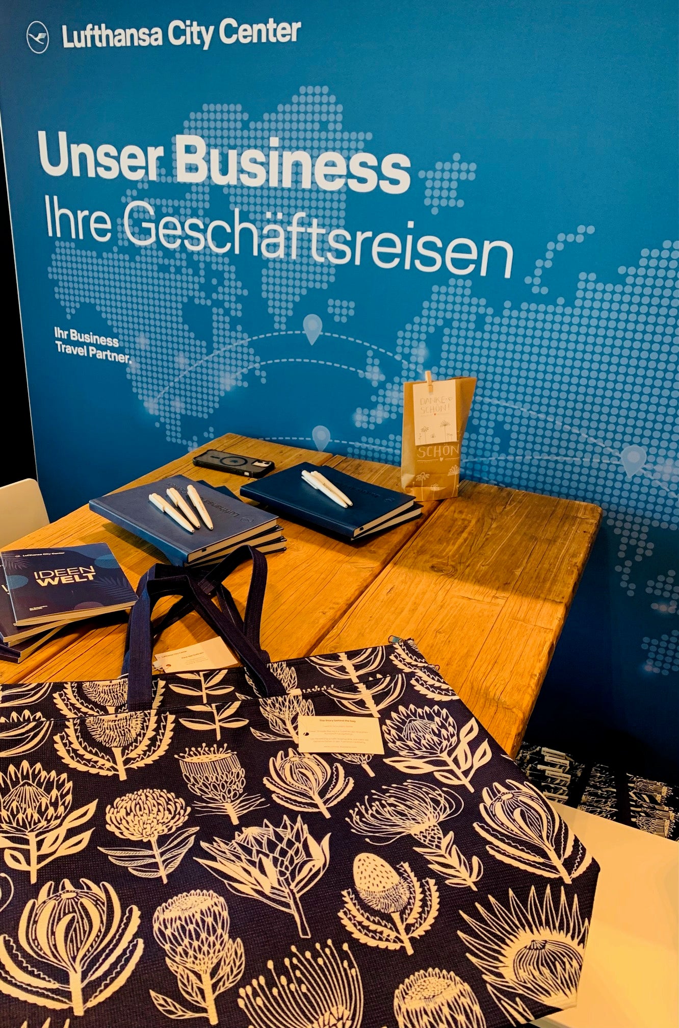 Shopper aus recycelten Plastikflaschen – zwei Größen