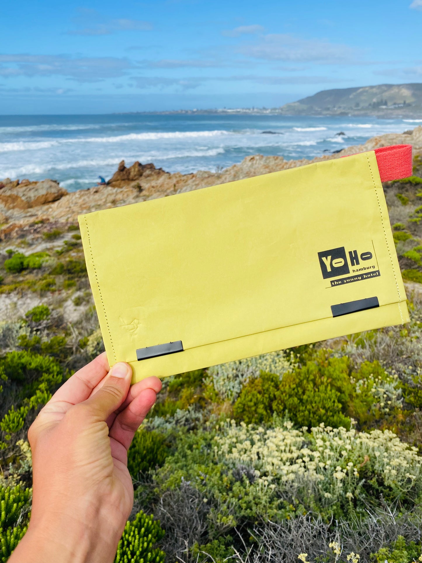Travel Organiser aus recyceltem Papier – diverse Farben, auf Wunsch mit Logo