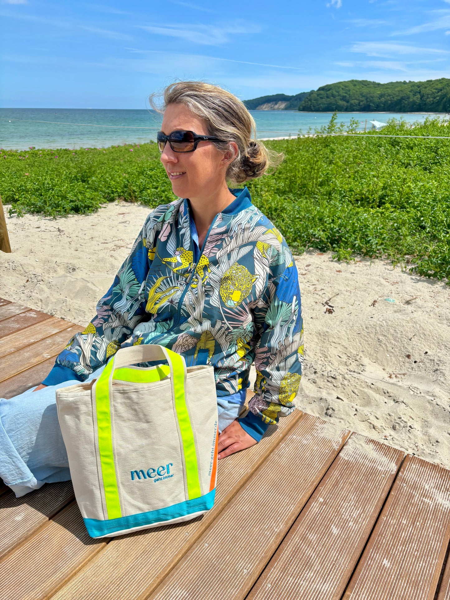 "Meer geht immer" Canvas Bag