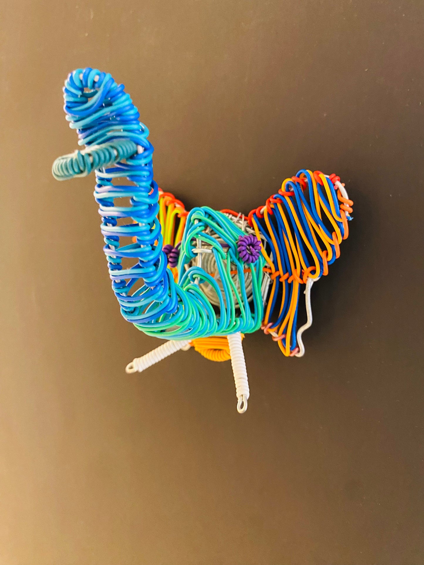 "Head" Magnet aus altem Telefondraht – Farben in Eurer CI möglich
