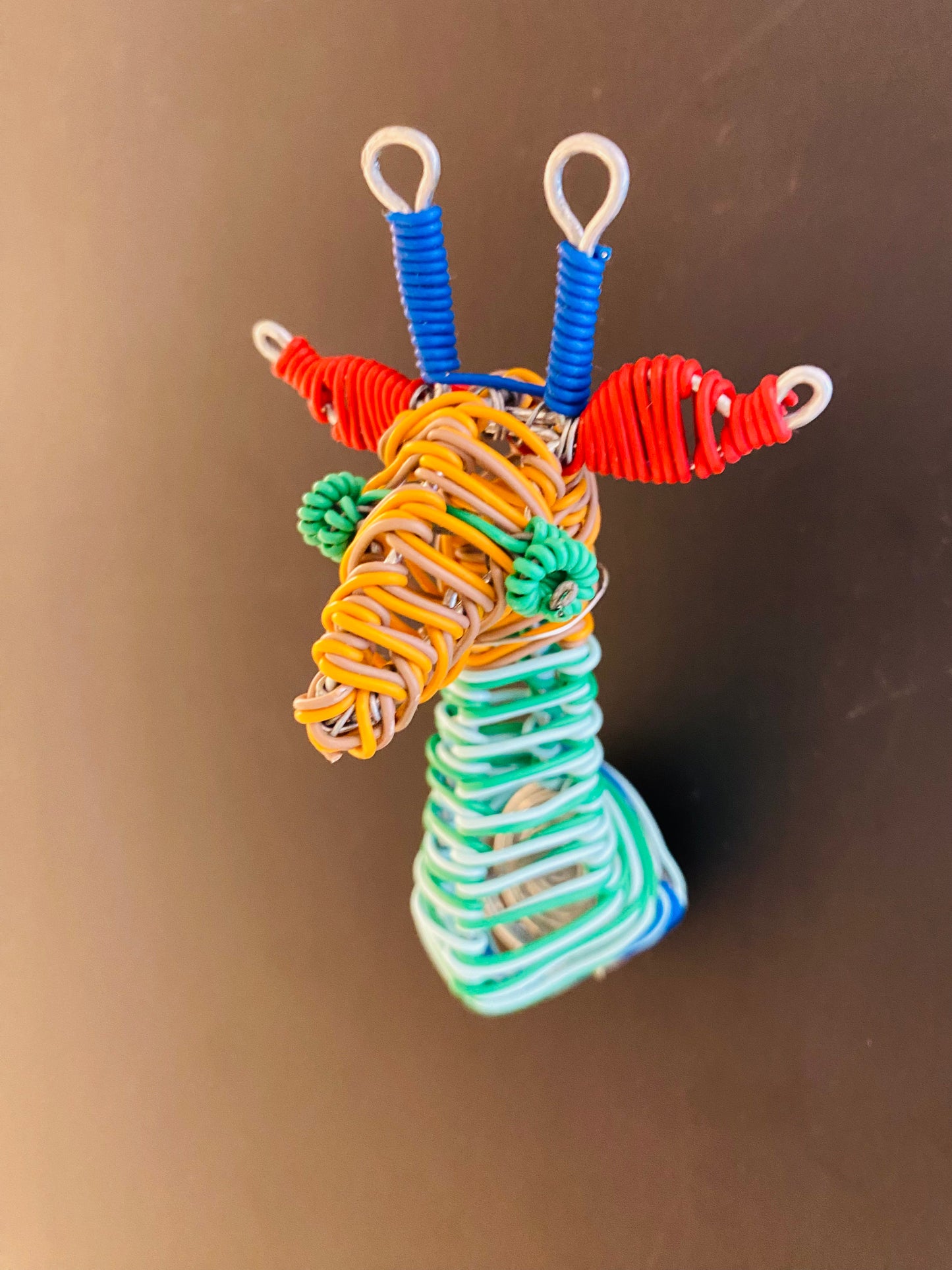 "Head" Magnet aus altem Telefondraht – Farben in Eurer CI möglich