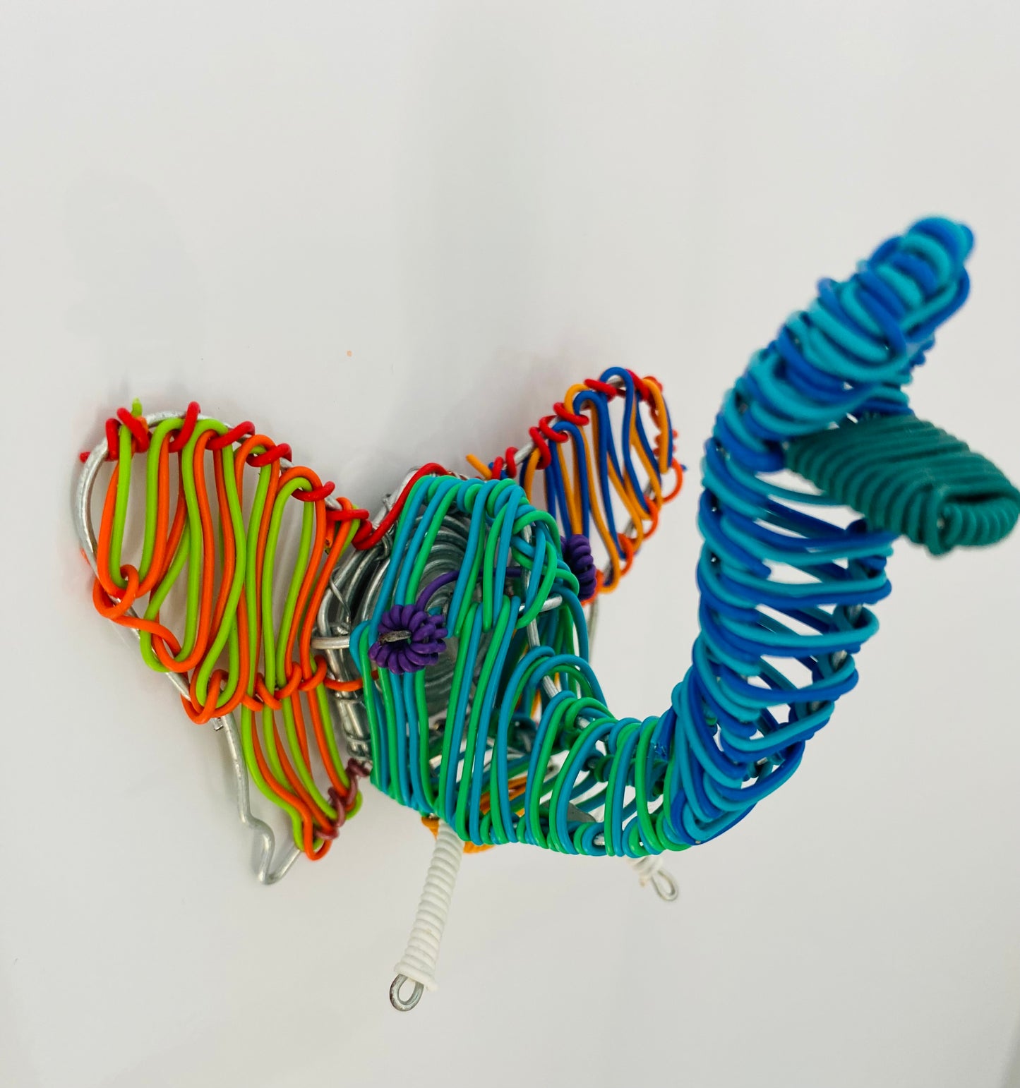 "Head" Magnet aus altem Telefondraht – Farben in Eurer CI möglich