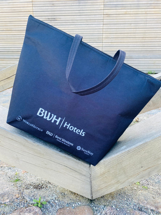 Shopper aus recycelten Plastikflaschen – zwei Größen