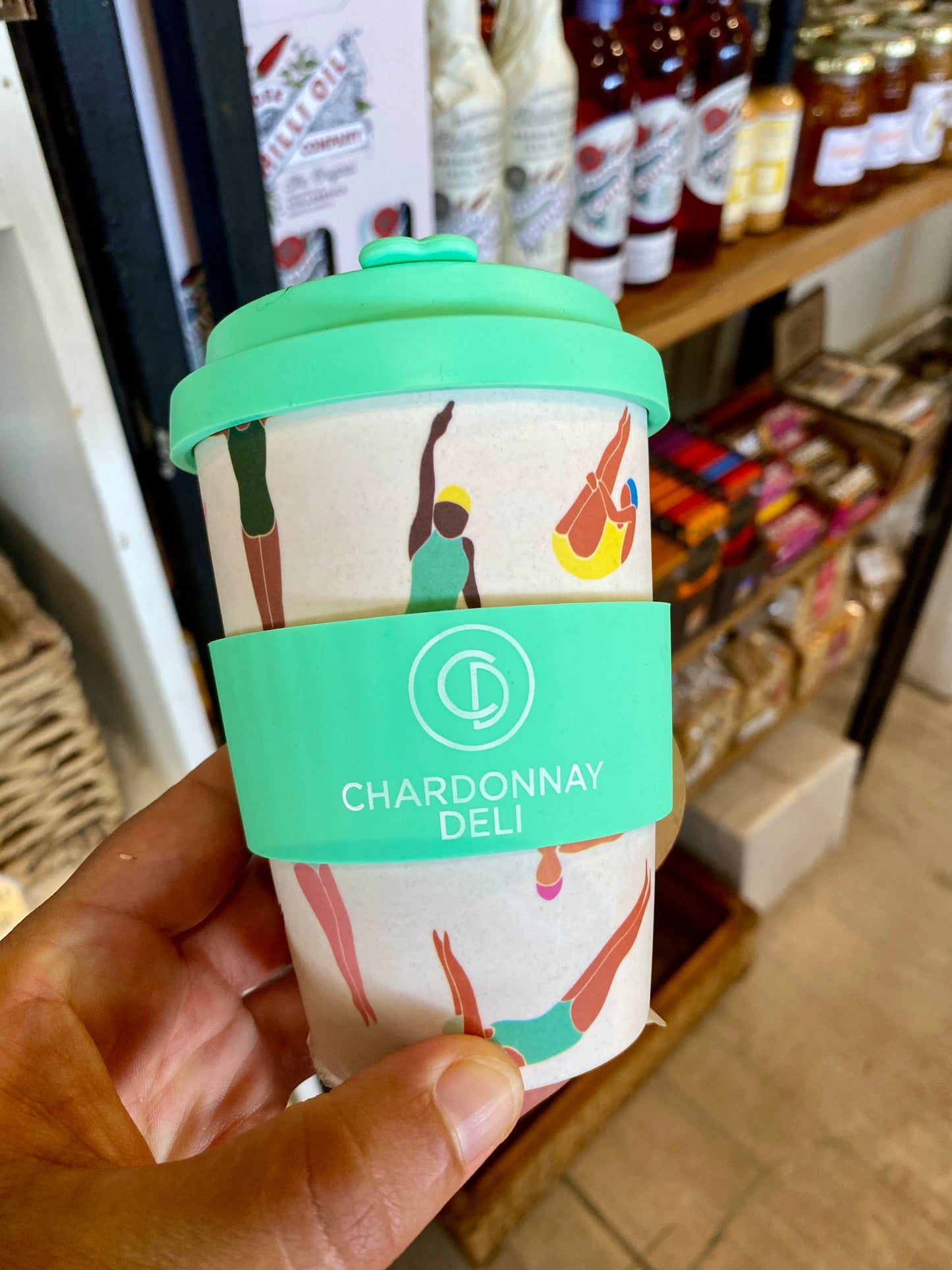 Eco Coffee Cup – verschiedene Muster, mit Logo möglich
